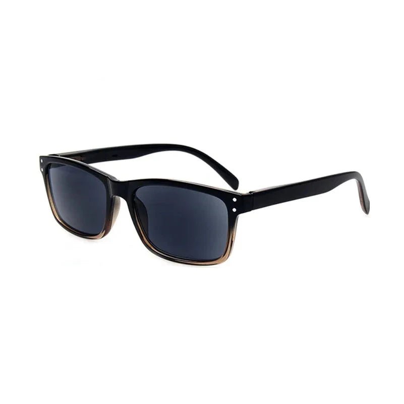 Spring Hinge Classic Sunglasses - Unisex Plastic Frames for Everyday Wear - In Control Clothing