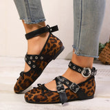 Square Toe Block Heels Loafers