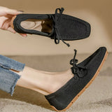 Square Toe Flats Loafers