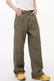 Straight - Leg Jeans with Back Elasticated Waistband