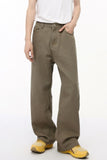 Straight - Leg Jeans with Back Elasticated Waistband