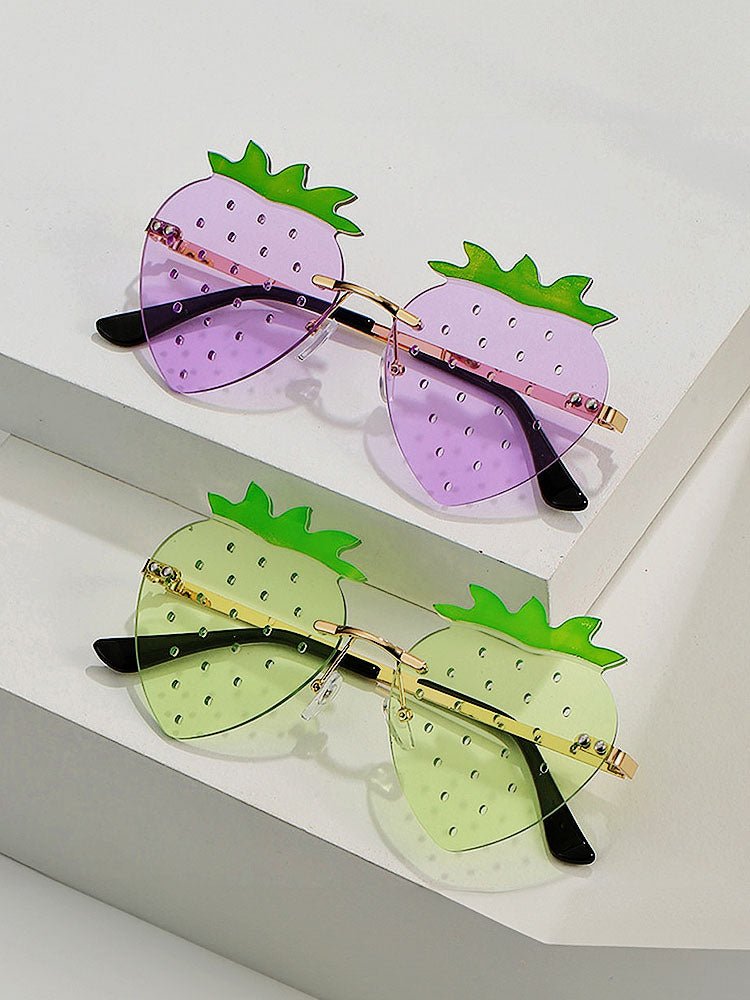 Strawberry Fashion Glasses - In Control Clothing