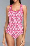 Strawberry Pink One Piece Swimsuit - In Control Clothing