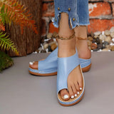 Toe Loop Flats Sandals