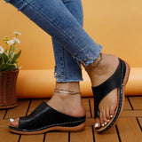 Toe Loop Flats Sandals