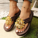 Toe Post Platform Sandals
