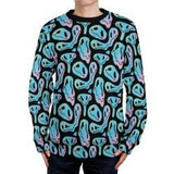 Trippy Smiley Unisex Crewneck Sweater