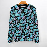 Trippy Smiley Unisex Crewneck Sweater