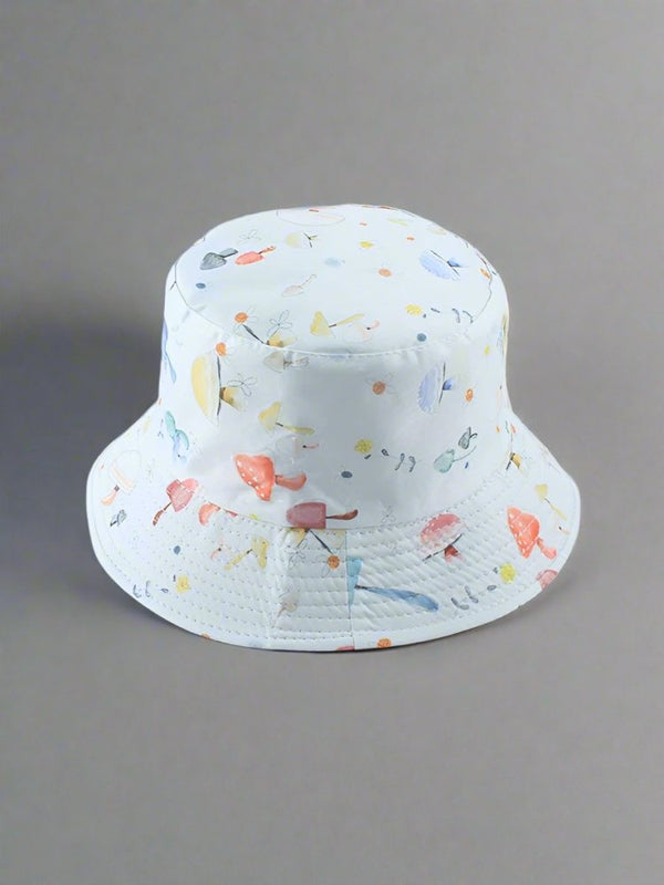 Unisex Mushroom Pattern Bucket Hat
