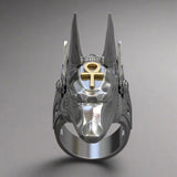 Vintage Egyptian Anubis God ANKH Ring - In Control Clothing
