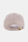Washed DALLAS Embroidered Baseball Cap - In Control Clothing
