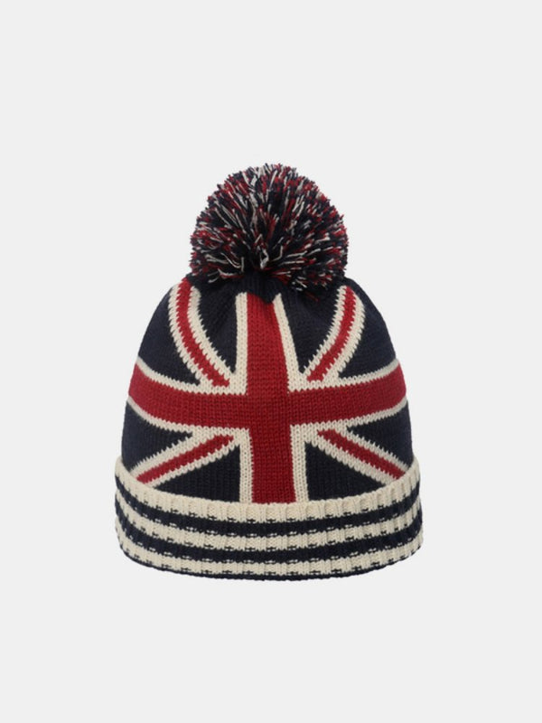 Winter Flag Knit Hat