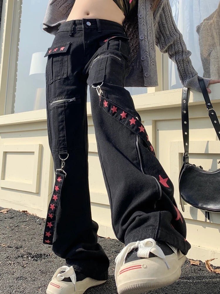 Women’s Baggy Cargo Tripp Pants - In Control Clothing