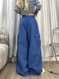 Women's Baggy Cargos with Drawstring - In Control Clothing