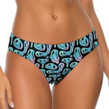 Womens Cartoon Smiley Bikini Bottom