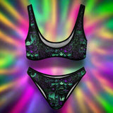 Womens Cyberpunk Anime Bikini swimwear