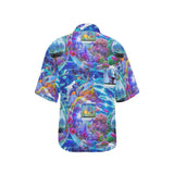 Womens Frutiger Aero Y2k Hawaiian Shirt - In Control Clothing
