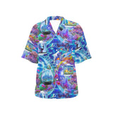Womens Frutiger Aero Y2k Hawaiian Shirt - In Control Clothing