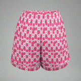 Women's High - Waisted Strawberry Shorts - In Control Clothing