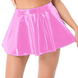 Womens Hot Pink Mini skirt - In Control Clothing