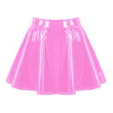 Womens Hot Pink Mini skirt - In Control Clothing