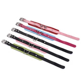Women's Pastel Goth Two - Tone Heart Choker Necklace - In Control Clothing