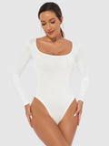 Women’s Scoop Neck Bodysuit – Sleek, Comfortable & Versatile - In Control Clothing