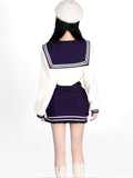 Women's Y2K Harajuku Dress Set - Sweet Jfashion Coat with Short Collar - In Control Clothing