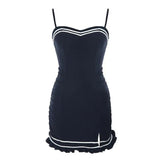 Women's Y2K Harajuku Dress Set - Sweet Jfashion Coat with Short Collar - In Control Clothing