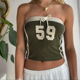 Women's Y2K Jersey Tube Top - In Control Clothing