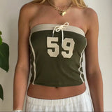 Women's Y2K Jersey Tube Top - In Control Clothing