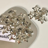 Y2k Aesthetic Hair Clip - Metal Star Hair Accessories - In Control Clothing