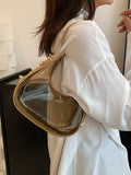 Y2K PU Leather PVC Shoulder Bag