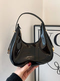Y2K PU Leather PVC Shoulder Bag