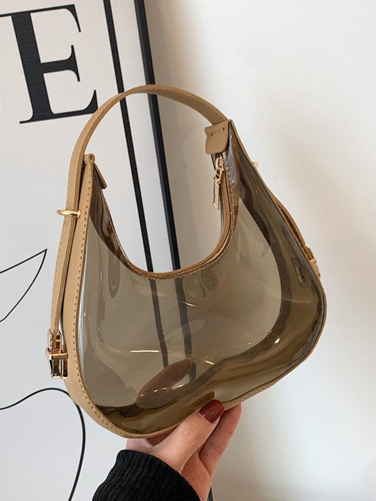 Y2K PU Leather PVC Shoulder Bag