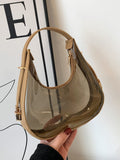 Y2K PU Leather PVC Shoulder Bag