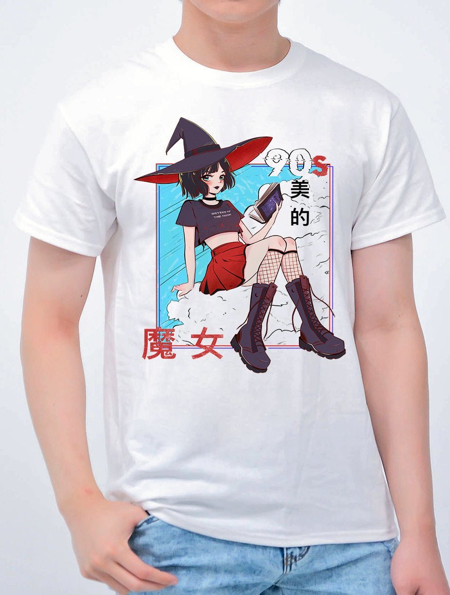 90s Aesthetic Witch T-Shirt - In Control Clothing