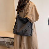 Acubi Aesthetic Canvas Crossbody Bag - In Control Clothing