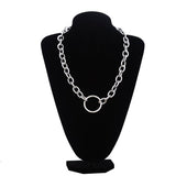 Aesthetic O-Ring Chain Necklace - In Control Clothing