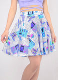 Aesthetic Video Game White Skirt - In Control Clothing