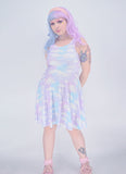 Angelic Sky Dress - In Control Clothing