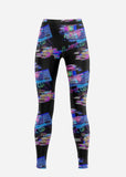 Anime Glitch Low Rise Leggings - In Control Clothing