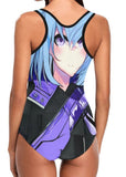 Anime Vest One Piece Swimsuit - In Control Clothing