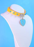 Aoi Heart Spike Choker Necklace - In Control Clothing