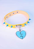 Aoi Heart Spike Choker Necklace - In Control Clothing