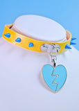 Aoi Heart Spike Choker Necklace - In Control Clothing