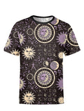 Astrology Zodiac All Over Printed T-Shirt - In Control Clothing
