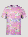 Baby Star All Over Printed T-Shirt - In Control Clothing