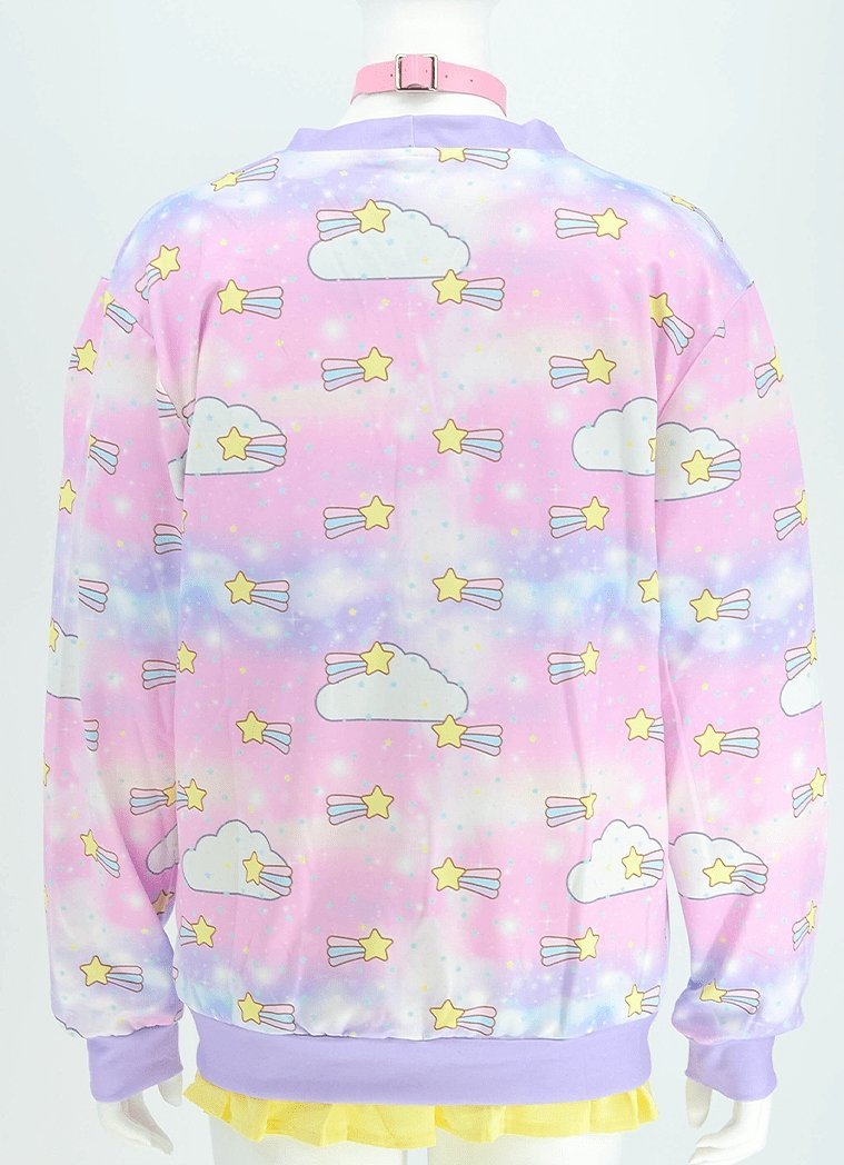 Baby Star Kawaii Cardigan Sweater - In Control Clothing