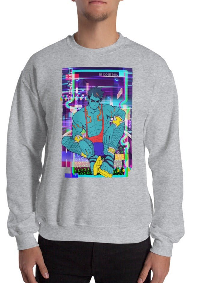 Bara Cyberpunk Anime Sweatshirt - In Control Clothing